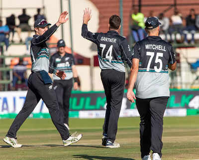 Matt Henry defends 7 runs in last over! New Zealand clinch thriller to win tri-series | Cricket News