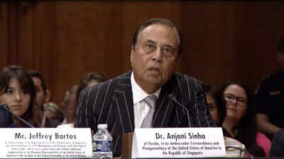 Embarrassing: Trump’s Singapore nominee fumbles basic questions – who is Dr Anjani Sinha? | World News