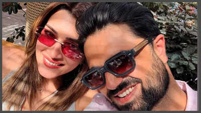 Kriti Sanon’s rumoured beau Kabir Bahia drops unseen photo of them on her birthday amid dating rumours |