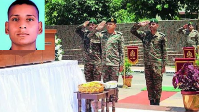 ‘Didn’t tell us he applied for army’: Mother of Agniveer who died in J&K landmine blast; family mourns youngest son, only govt job holder | Meerut News