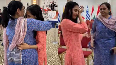 Watch: 19-year-old Divya Deshmukh breaks down in tears, hugs mother after historic World Cup win | Cricket News