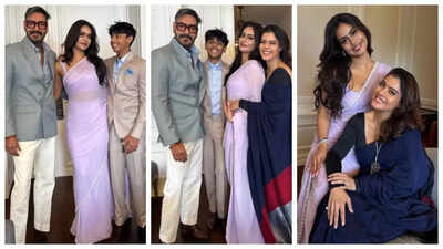 Kajol celebrates daughter Nysa Devgn’s Graduation; shares stylish family pics with Ajay Devgn and Yug: ‘So Proud… and Wholly Emotional’ |
