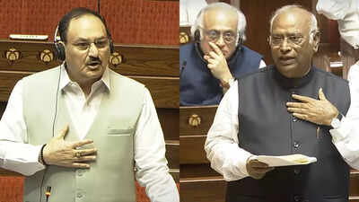 Op Sindoor debate: Nadda vs Kharge sparks RS uproar; BJP chief withdraws remark, apologises | India News