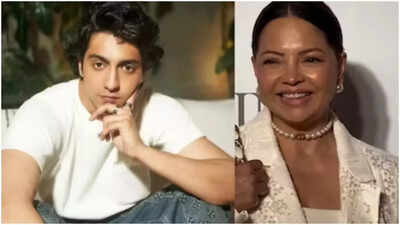 ‘Saiyaara’ actor Ahaan Panday’s mom Deanne Panday shares a laugh as paps call her ‘Krish Kapoor ki mummy’ | Hindi Movie News