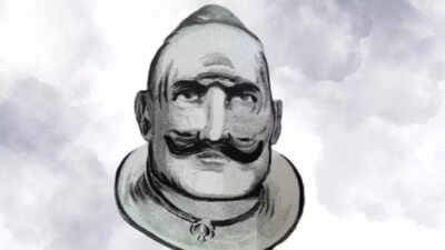 Optical illusion: This scary face is not what it looks like. Can you find out how? |