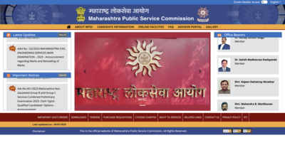 MPSC recruitment 2025: Notification released for Group B non-gazetted posts at mpsc.gov.in, registration begins on this date