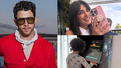 Nick Jonas gives a peek into his July with Priyanka Chopra and daughter Malti: Beach days, broadway nights and arcade games | English Movie News
