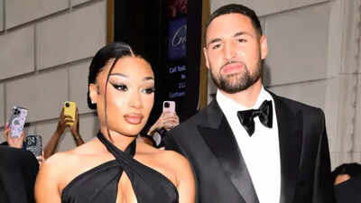 Dallas Mavericks star Klay Thompson gets cozy with Megan Thee Stallion on offseason fishing retreat | NBA News