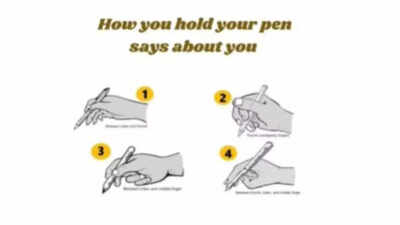 Personality test: What your pen-holding style says about your true nature