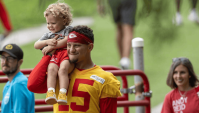 Patrick Mahomes’ kids visited the Kansas City Chiefs star at camp Wednesday | NFL News