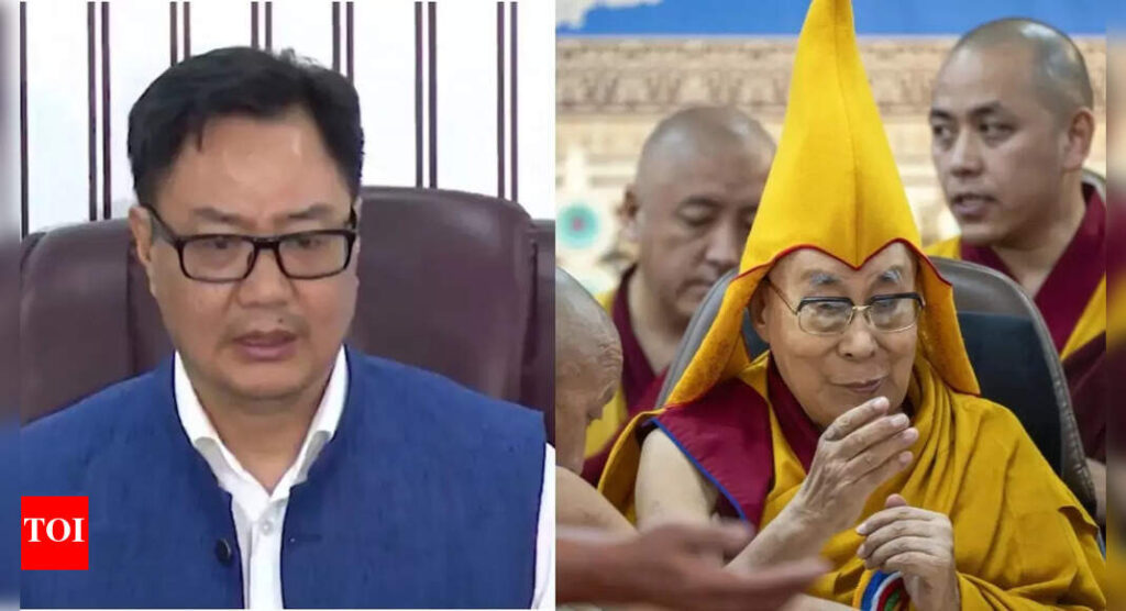 ‘No one can decide except Dalai Lama, set convention’: India’s first reaction over next successor; Kiren Rijiju snubs China | India News