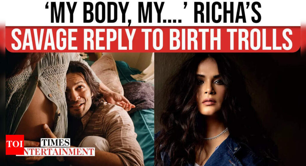 Richa Chadha reveals her first reaction after having a daughter: ‘We live in India, have to buy a gun’ | Hindi Movie News