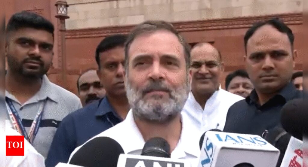 ‘We are going to come for you’: Rahul Gandhi’s message to EC on Bihar SIR; claims to have ‘100% proof’ of ‘cheating’ in Karnataka | India News