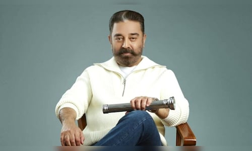 Lights, camera, Parliament: Kamal Haasan takes oath as Rajya Sabha MP | Watch