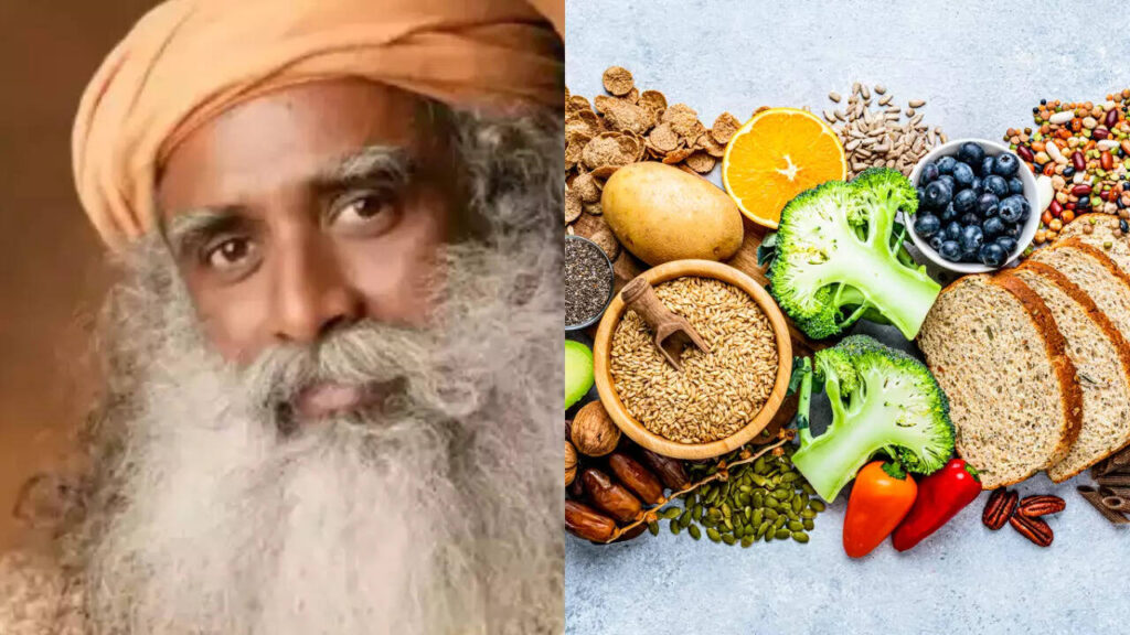 Sadhguru suggests 3 foods for better digestion, sugar control, and high energy