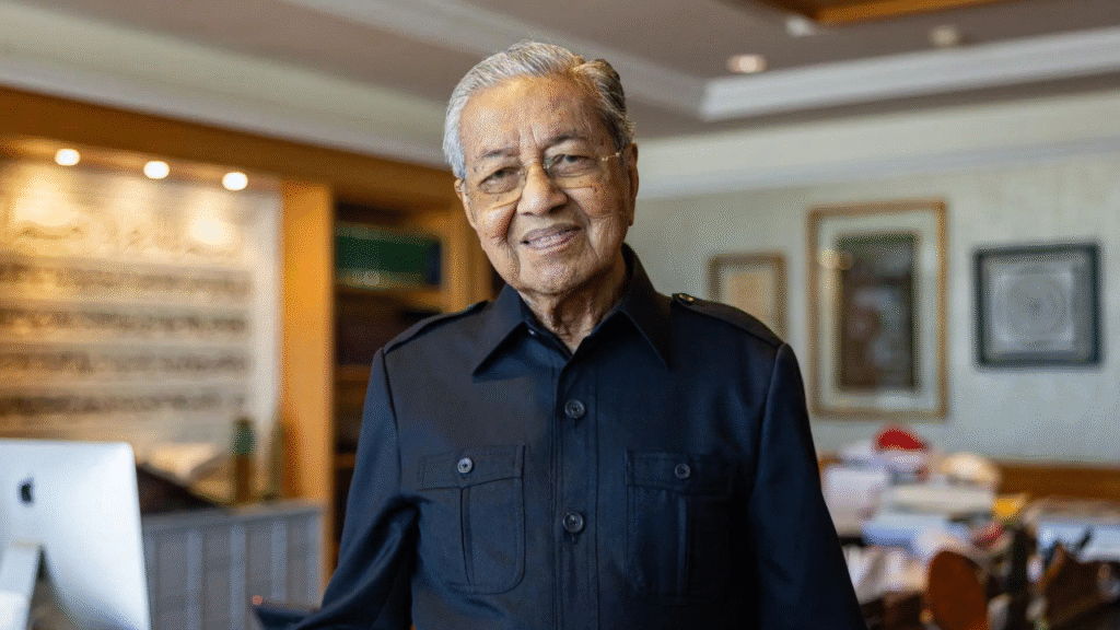 Ex Malaysian Prime Minister Dr Mahathir Muhammad shares 6 habits which he calls his longevity secret at 100