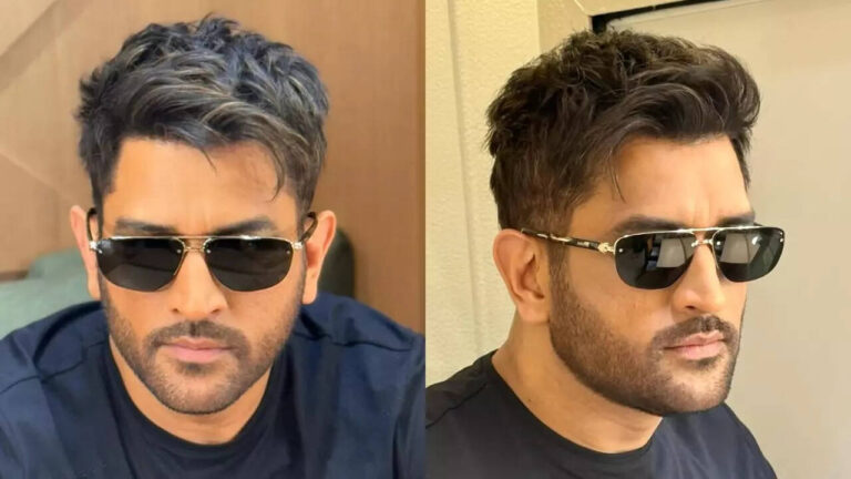 The internet explodes as MS Dhoni debuts a sharp fade haircut at 44