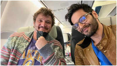 Ali Fazal meets Hollywood actor Pedro Pascal; their ‘FANTASTIC’ picture sparks speculations | Hindi Movie News