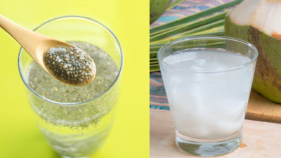 Soaked chia seeds with coconut water: 5 reasons to drink this every morning
