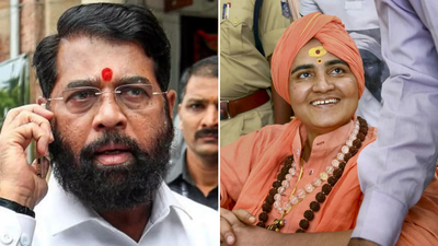 ‘An attempt to implicate leaders of Hindutva’: Eknath Shinde backs Pragya Thakur; slams Rahul Gandhi for speaking Pakistan’s language | India News