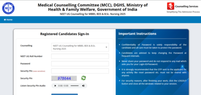 MCC NEET UG counselling 2026 registration closing today at mcc.nic.in: Direct link to apply here