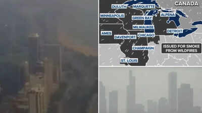Canadian wildfire smoke pushes Minneapolis to world’s second worst air quality, prompting urgent health warnings | World News