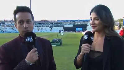 ‘I’m going to propose to you’: WCL owner’s Live TV act leaves presenter stunned – WATCH | Cricket News