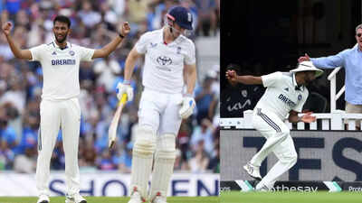 IND vs ENG 5th Test: Mohammed Siraj’s bizarre blunder leaves Prasidh Krishna red-faced | Cricket News