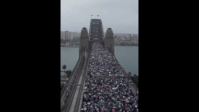 Watch: Thousands of Palestine supporters ‘March for Humanity’ in Sydney; demand Gaza aid, sanctions on Israel