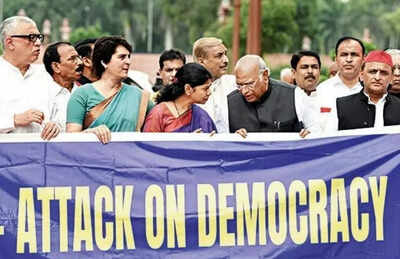 VP election: Uphill task for opposition in contest, bloc may field ‘ideological’ face | India News