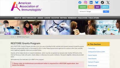 Why AAI’s  million emergency funding initiative is critical for US researchers facing federal grant cuts