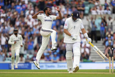 IND vs ENG: Oval thriller goes to the wire! India hang by a thread as fifth Test heads into dramatic final day | Cricket News