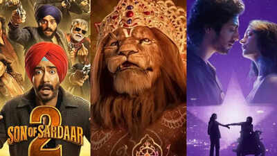 ‘Mahavtar Narsimha’ inches towards Rs 100 crore while it begins to fizzle out ‘Saiyaara’; ‘Son Of Sardaar 2’ and ‘Dhadak 2’ see a drop on Monday | Hindi Movie News