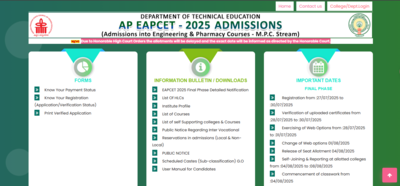 AP EAMCET final phase seat allotment results delayed: Check important details here