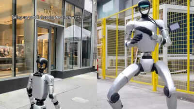 Watch: Robot walks into Rolex store in New York, leaves people stunned