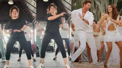 Hrithik Roshan’s mom Pinkie Roshan dances to ‘War 2’ song ‘Aavan Jaavan’; Priyanka Chopra calls her the ‘best’, Kiara Advani, Sussanne Khan and others react: WATCH | Hindi Movie News