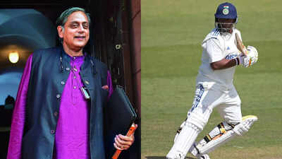 Chak De India! Shashi Tharoor points out holes in Indian team, bats for Sarfaraz Khan’s inclusion | Cricket News