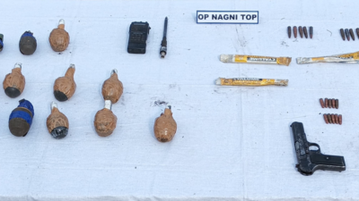 Operation Nagni TOP: Terror hideout busted in J&K’s Kupwara; weapons recovered | India News