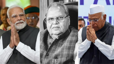 ‘Saddened’: PM Modi condoles Satyapal Malik’s demise; Mallikarjun Kharge remembers him as ‘farmer friendly’ leader | India News