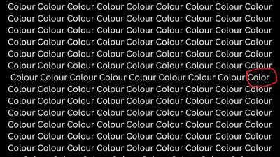 Optical Illusion: Can you spot the odd ‘color’ out? |