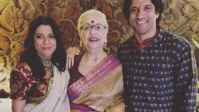 Farhan Akhtar’s mother Honey Irani gave 3-4 slaps to a man and toppled over his vehicle when he groped a woman: ‘You don’t imagine women getting into scraps on the road’ |