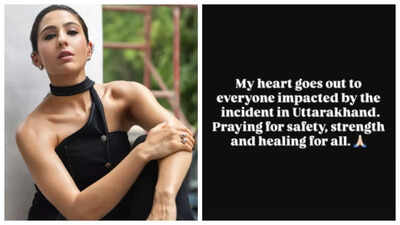 Uttarkashi Cloudburst: Sara Ali Khan expresses grief over flash floods and landslide devastation; shares Emergency contacts for rescue and relief efforts |