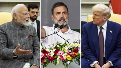 ‘Reason he can’t stand up to Trump is …’: Rahul’s fresh charge at PM; claims ‘Modi’s hands are tied’ | India News