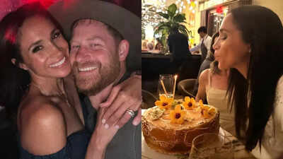 Meghan Markle shares glimpse of her 44th birthday celebration, thanks Prince Harry for making it ‘special’: ‘Blowing out the candles…’ |