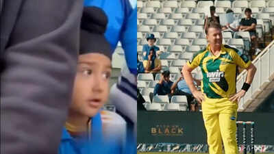 Watch: Brett Lee wins hearts by folding hands, saying ‘Sat Sri Akaal’ to young Sikh fan | Off the field News