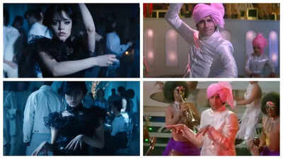 Wednesday Season 2: Twitterati ask if Jenna Ortega copied Amitabh Bachchan’s choreography from ‘Namak Halaal’ song Ke Pag Ghunghroo Bandh Meera – WATCH |