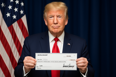 Donald Trump’s pay check: ‘Proud to be the only President’ to donate his entire salary