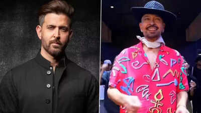 Rakesh Roshan surprises Hrithik Roshan post surgery, grooves to the ‘Aavan Jaavan’ hook step from War 2 |