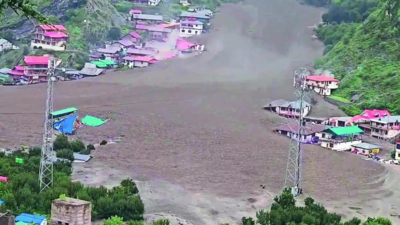 Dharali flash flood: 360 million cubic metres of glacial debris came tumbling down, experts estimate | India News