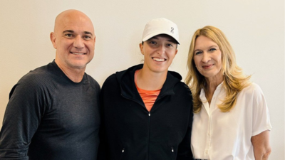 Andre Agassi and Steffi Graf’s daughter Jaz shows sweet support for dad’s thoughtful leadership speech | International Sports News